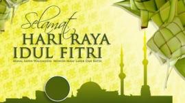 Selamat Hari Raya Idul Fitri 1 Syawal 1440 H