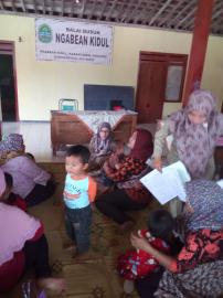 Pembentukan Posbindu Ngabean Lor dan Ngabean Kidul