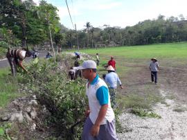 Warga Mulai Siapkan Lokasi