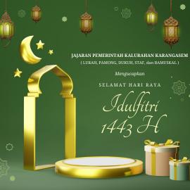 Selamat Hari Raya Idul Fitri 1443 H