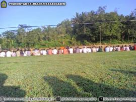 Shalat Idul Fitri Perdana di Lapangan