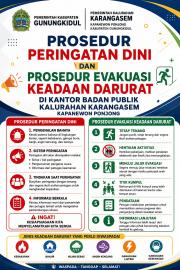 Prosedur Peringatan Dini dan Prosedur Evakuasi Keadaan Darurat